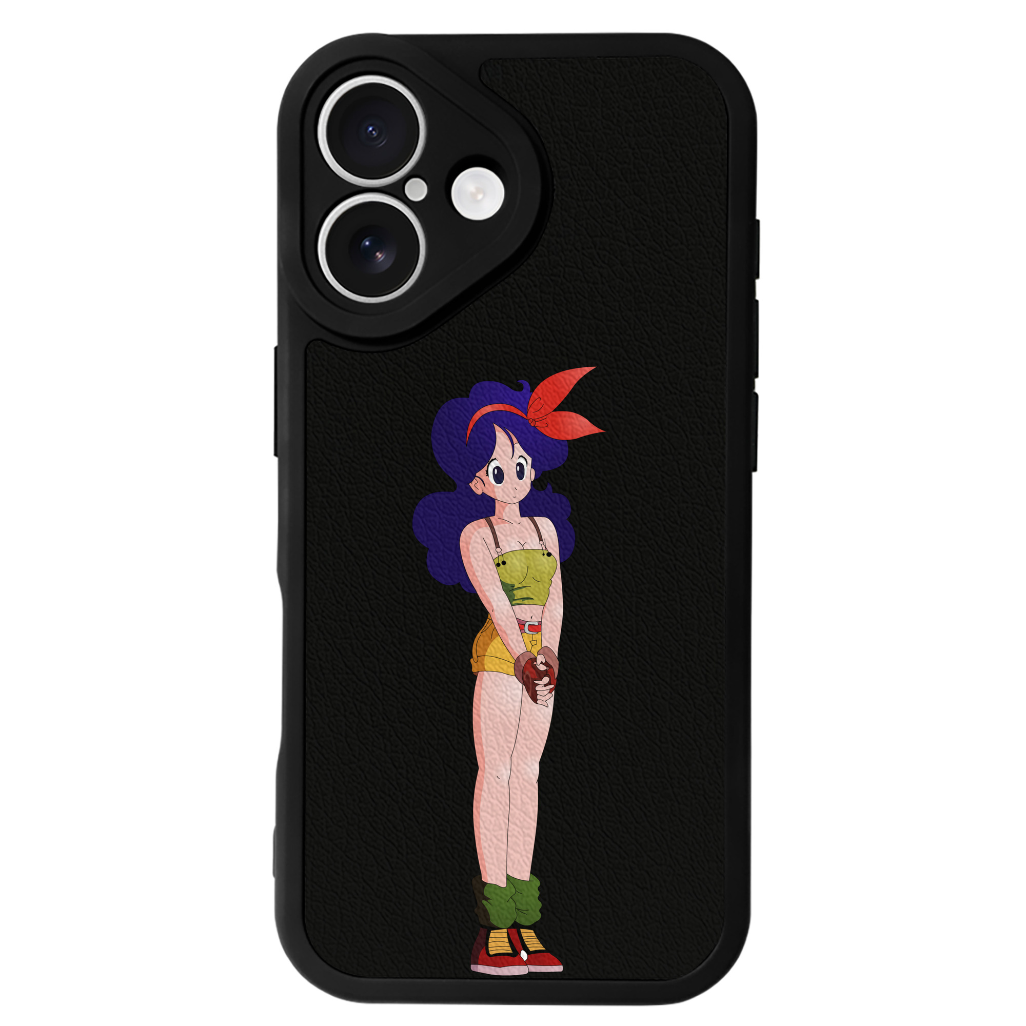 （画像用） ドラゴンボール DRAGON BALL 【iPhone 16シリーズ対応】シリコンスマホケース（レザー調） 材質：シリコン